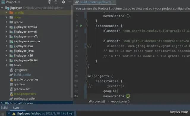 IjkPlayer SDK 源码导入到Android Studio中各种问题解决 第一篇 - 知乎