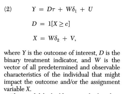 怎么用通俗的语言解释断点回归?它与DID的区
