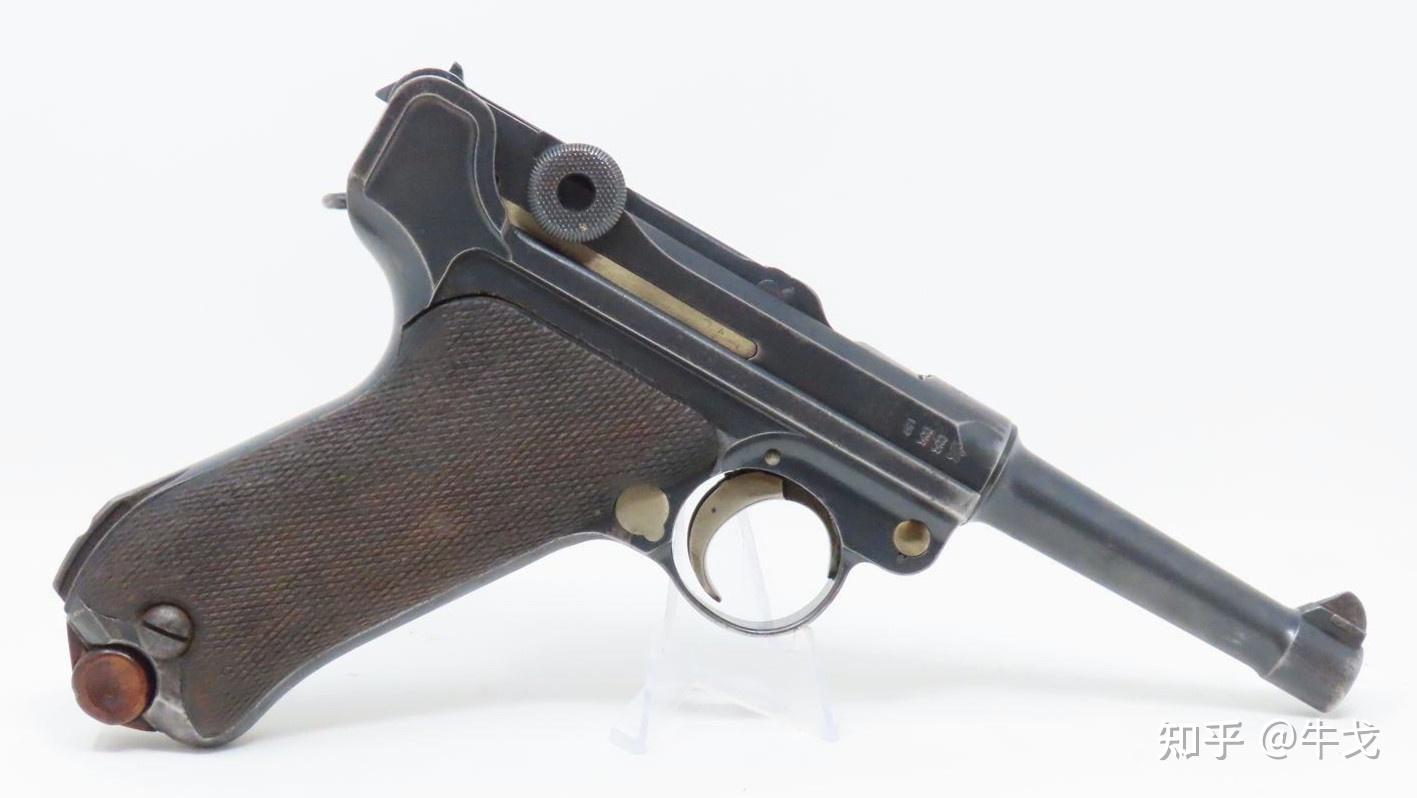 第一支,德军装备的9毫米m1908年式鲁格手枪,即大名鼎鼎的鲁格p08手枪