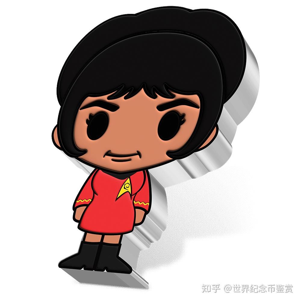 星际迷航妮欧塔乌瑚拉中尉2022年纽埃银币