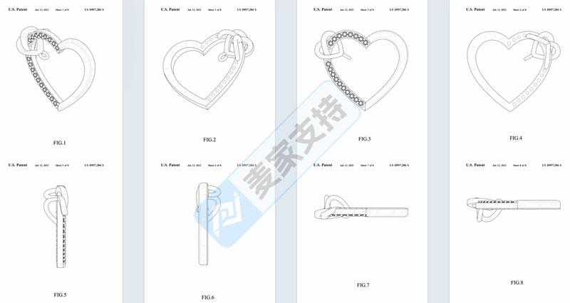 25-cv-05831，双心吊坠专利隐匿维权，80余店涉案被TRO冻结！