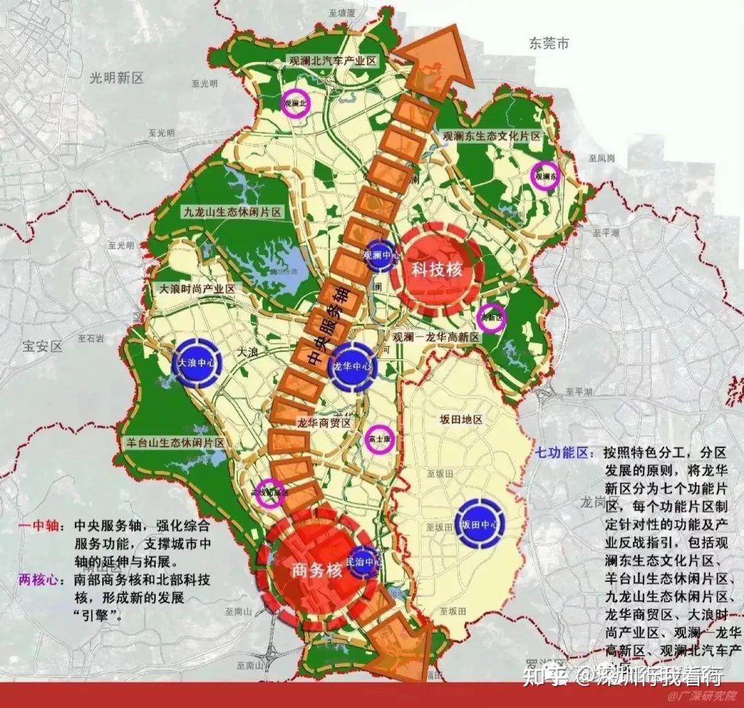 2022深圳市各區規劃圖建議收藏