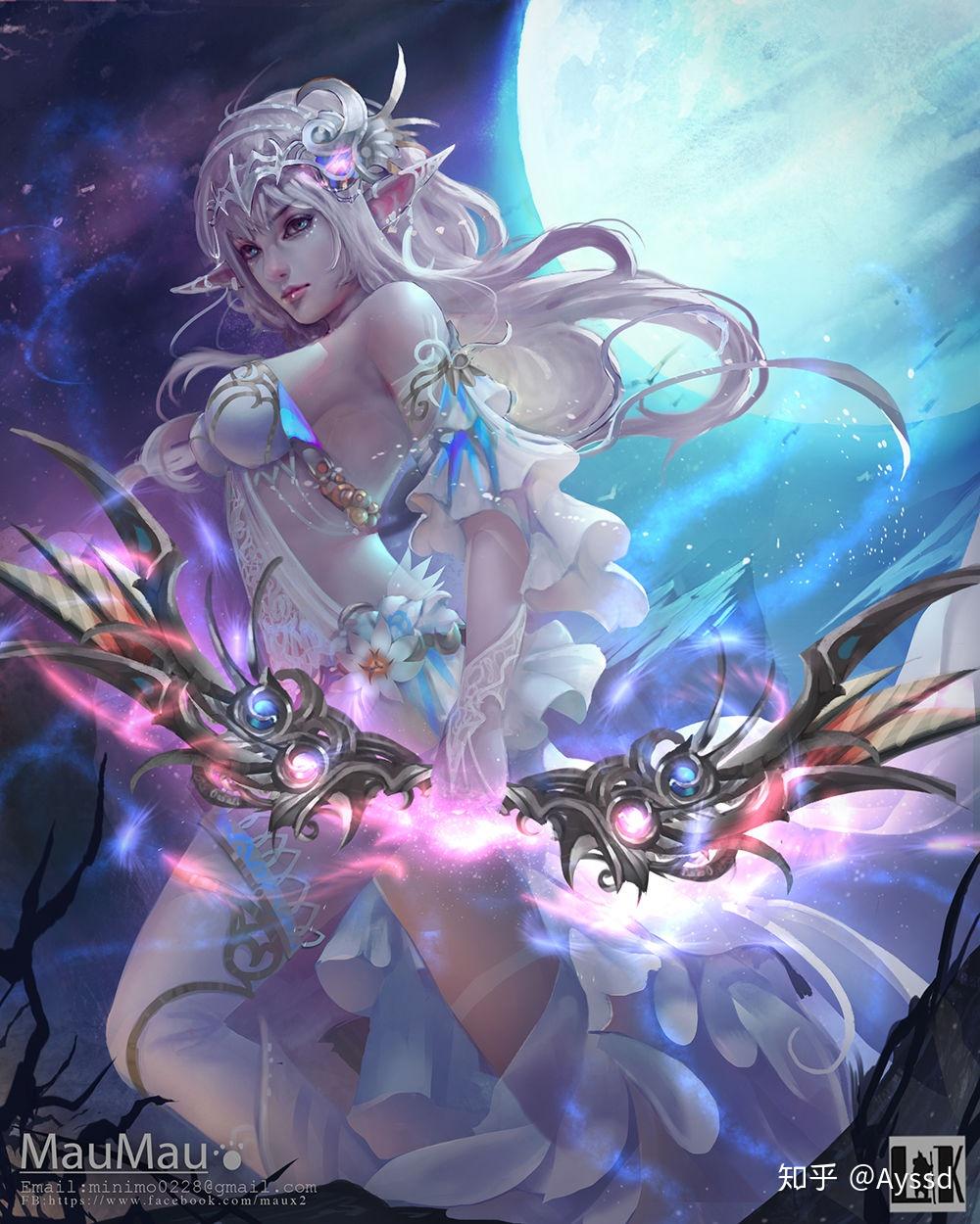 分享一些好看的精灵cg图片