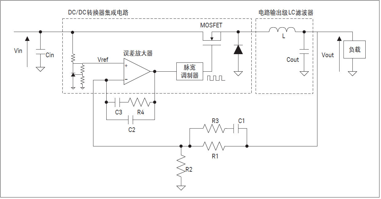 dc转dc降压电路原理图图片