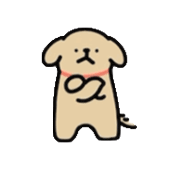 超全动态表情包｜马尔济斯线条小狗的好朋友：小金毛 - 知乎