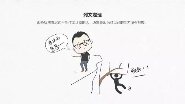 十九,韦奇定理:即使你已有了主见,但如果有十个朋友看法和你相反,你就