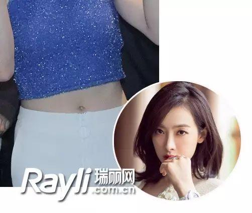 女星肚脐选美见过吗关晓彤肚脐比杨幂美10倍