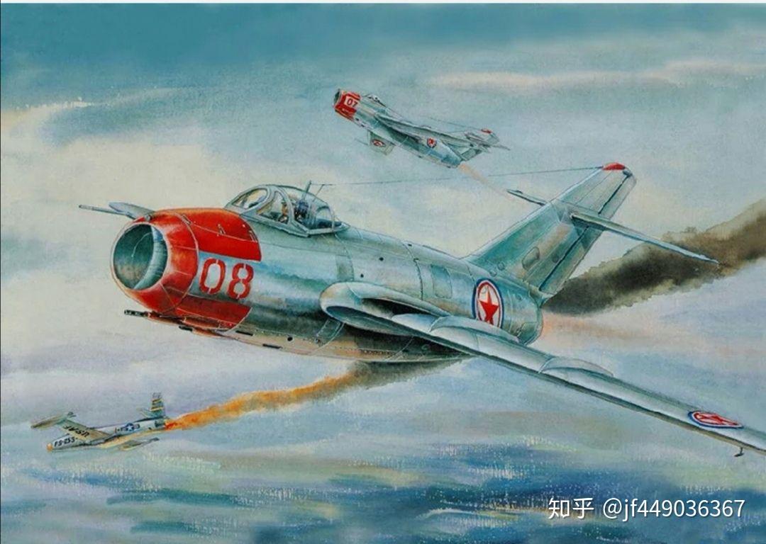 抗美援朝空战画