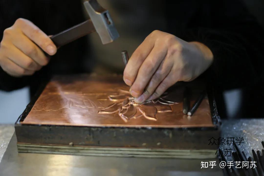 传承千年的金工手艺—錾刻工艺具体流程 - 知乎