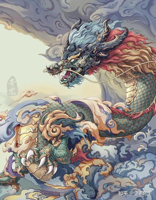 中国神话宇宙!东方妖神系列-四大神兽青龙,白虎,朱雀,玄武