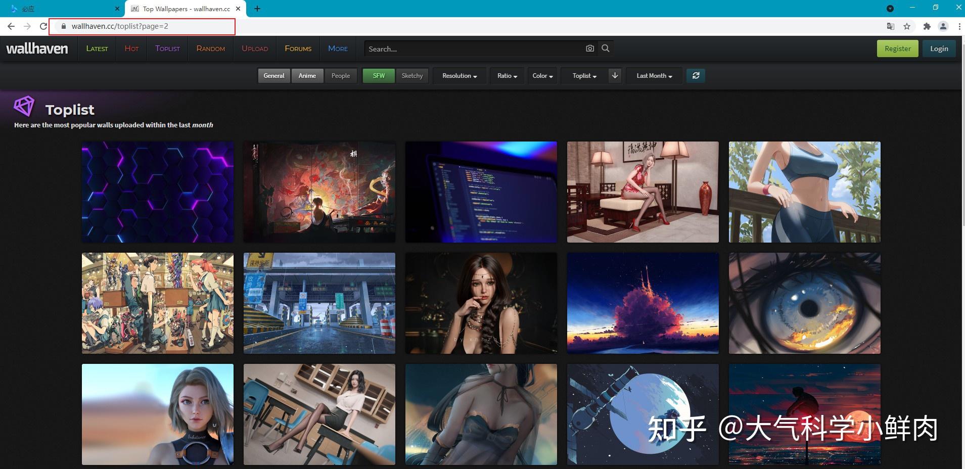 Python爬虫Wallhaven精美4k壁纸 - 知乎