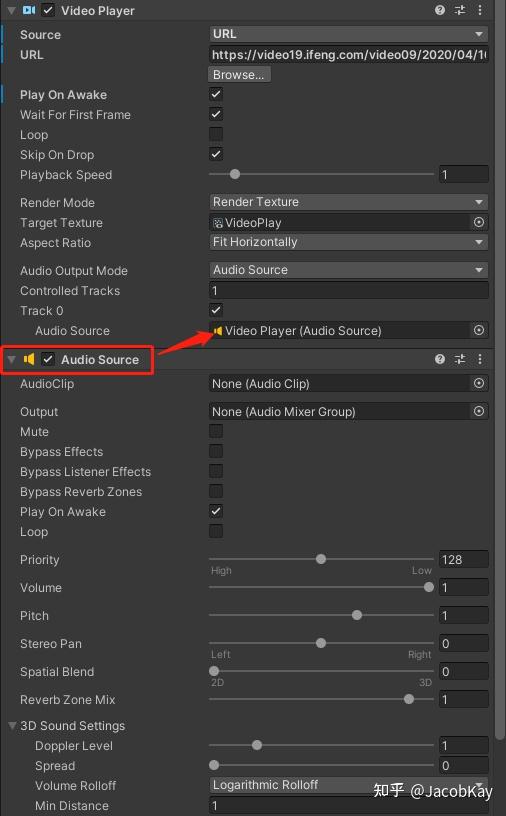 Unity videoplayer 