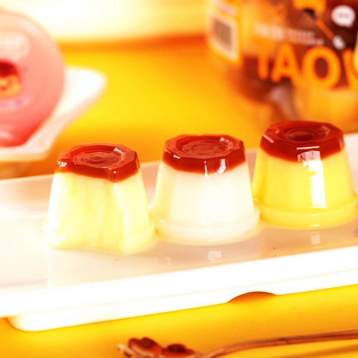 4.淘旺客芒果味冰淇淋味布甸520g果冻布丁多口味甜品休闲零食礼盒