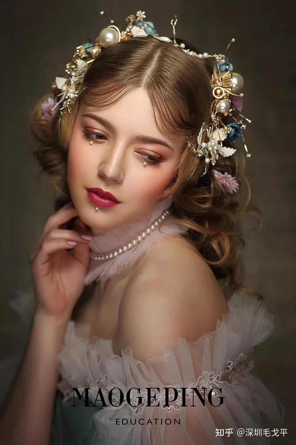 最新时尚复古新娘造型大片