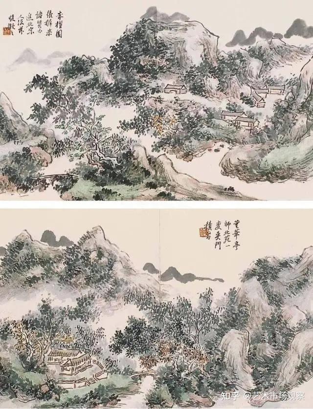 黄宾虹作画的步骤方法及“五笔七墨”法 - 知乎
