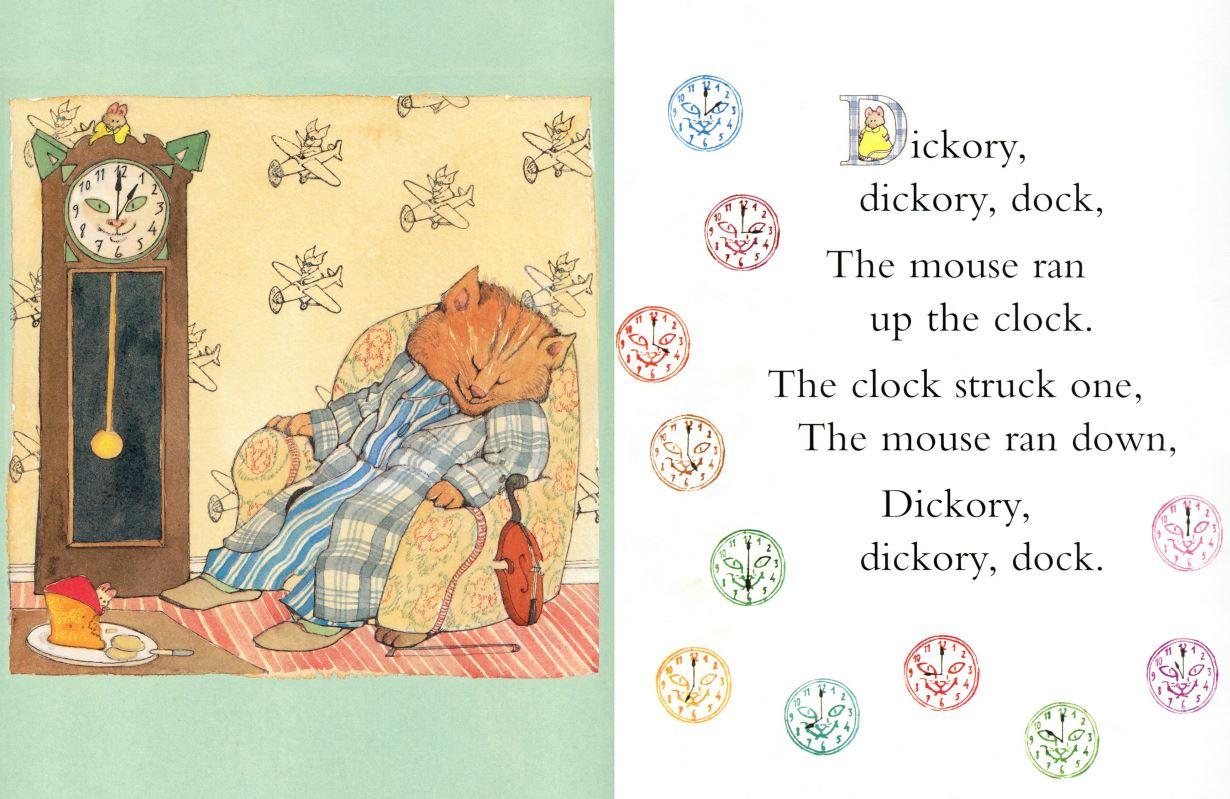 鹅妈妈童谣22dickorydickorydock