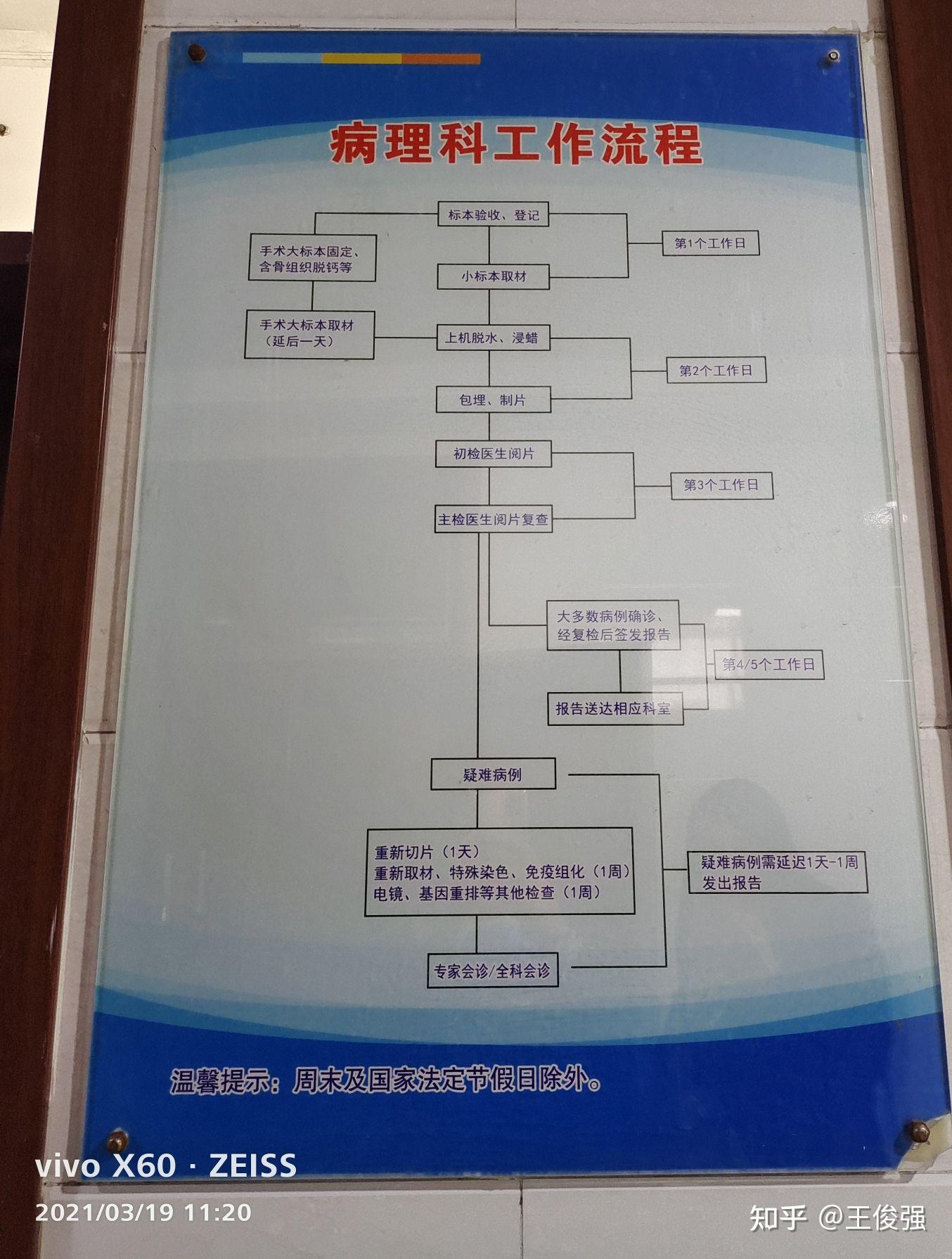 病理科制度上墙