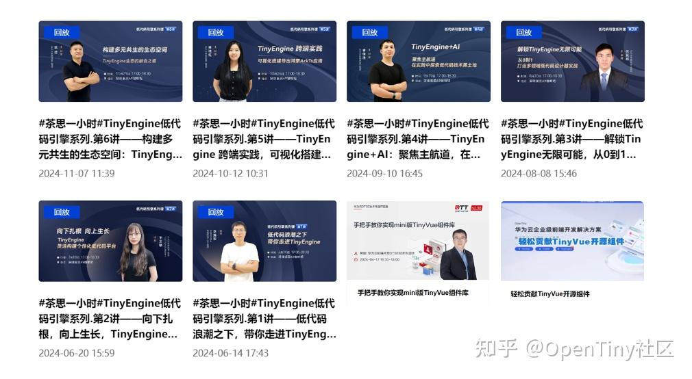 OpenTiny2024年终总结~ - 知乎