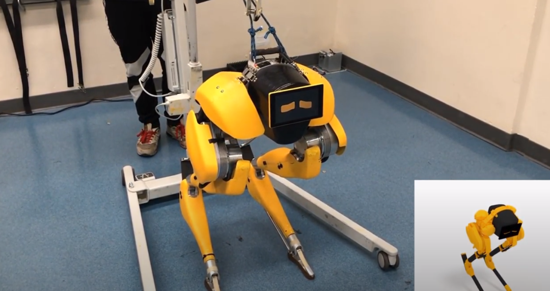 以局部开源,相关研究方法已经以论文形式发表,以推动足式机器人的进步