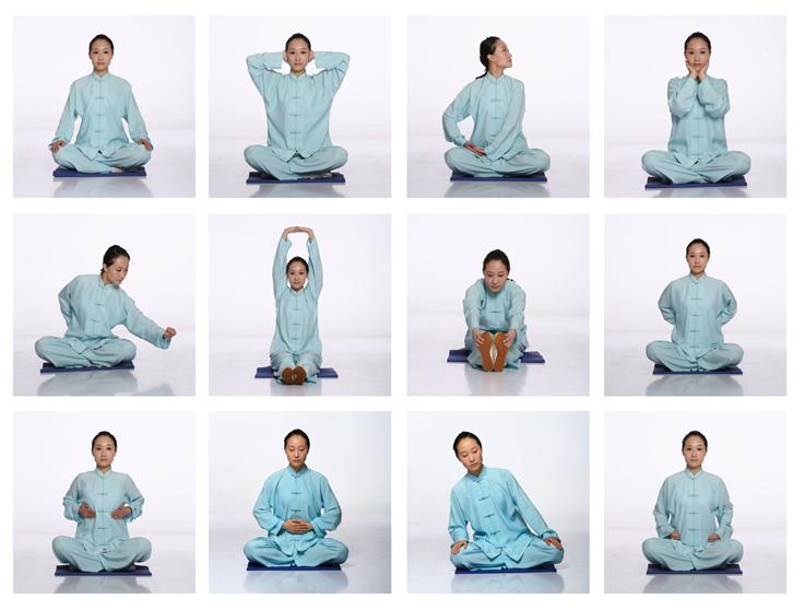 健身气功十二段锦大全详细讲解 - 知乎