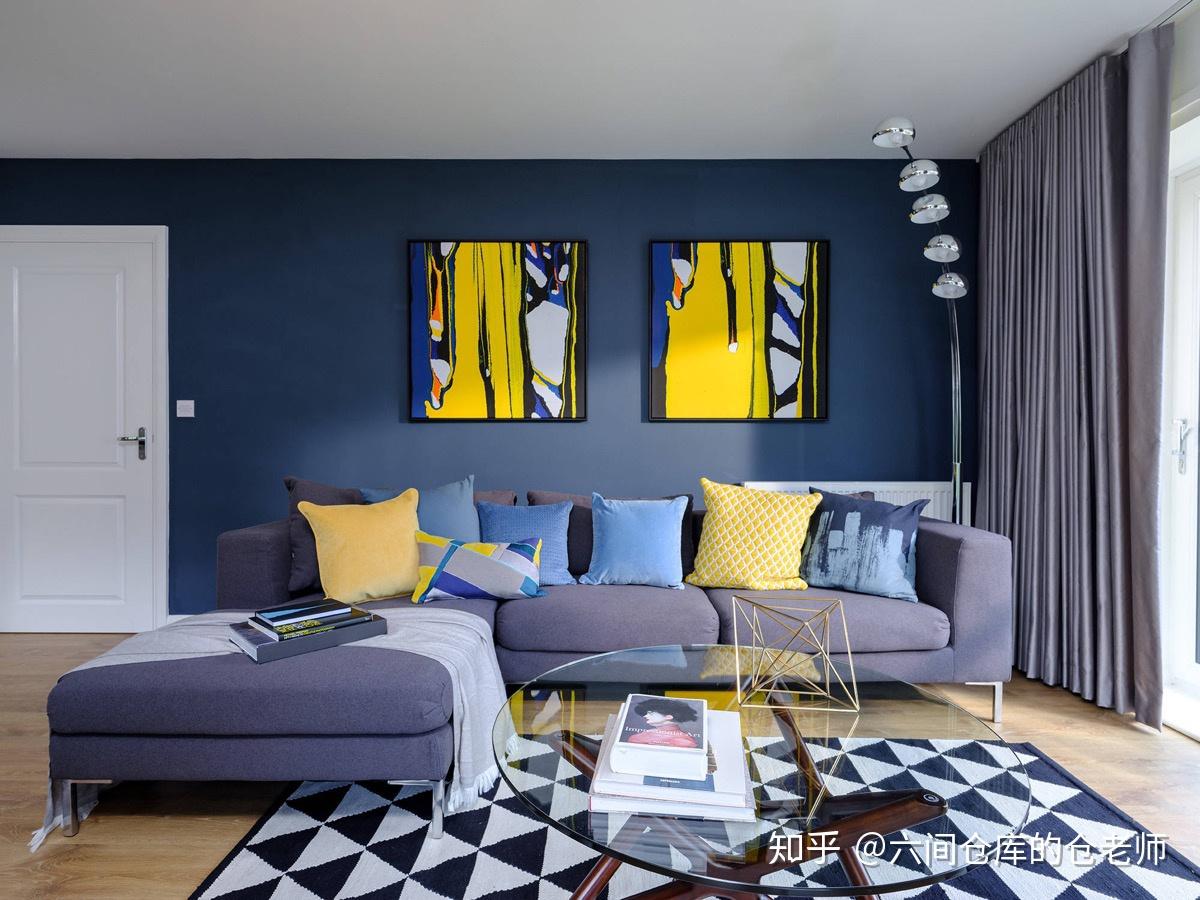 灰蓝配色方案：华丽而简约的家居装修(2) - 设计之家