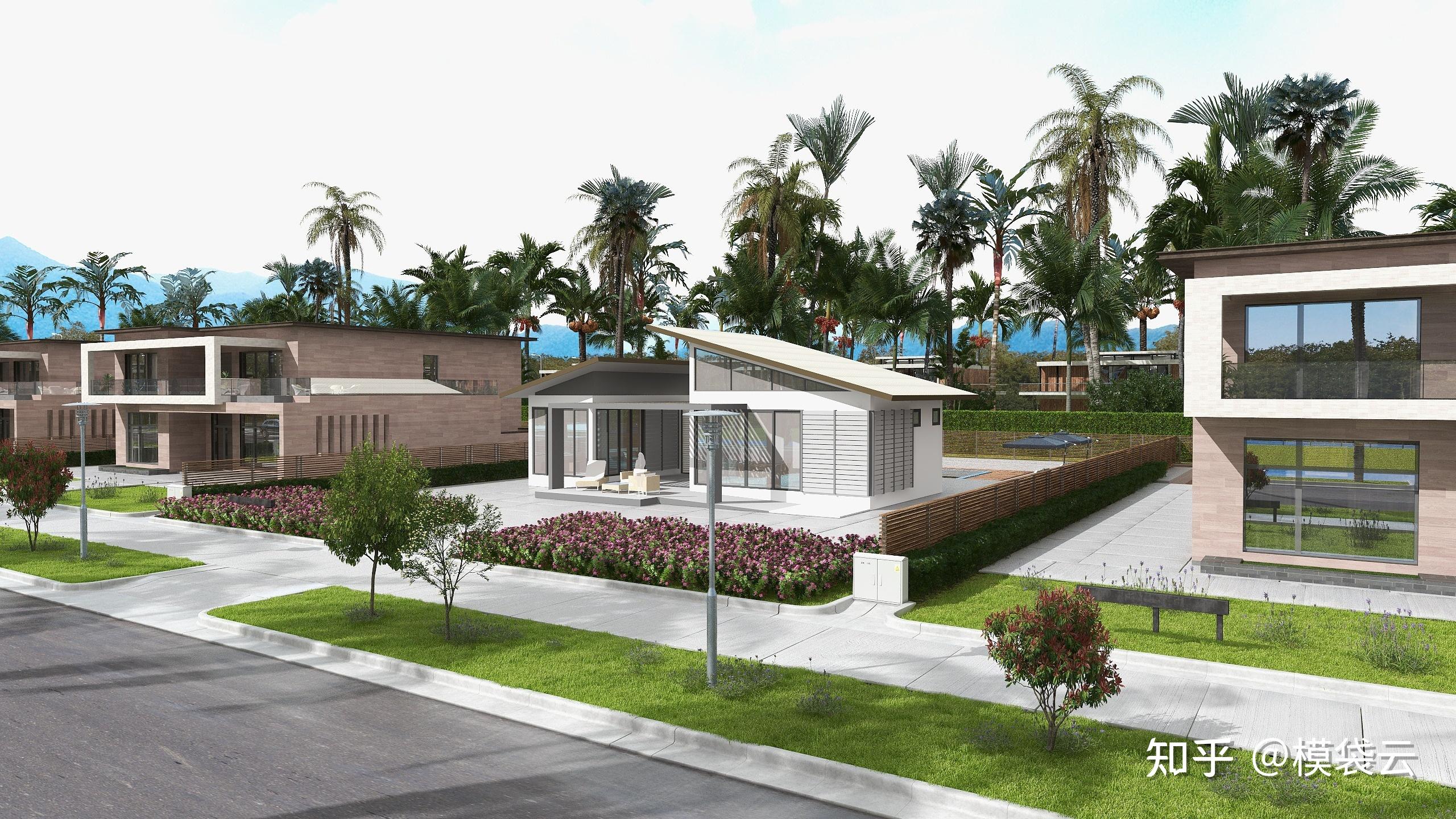 建筑模型渲染作品分享之八