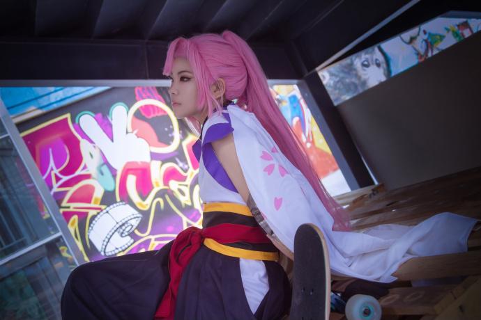 《无限滑板》樱屋敷薰cosplay