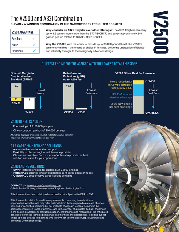 V2500 Cargo Conversions，CargoConversion-V2500-10-2021 - 知乎