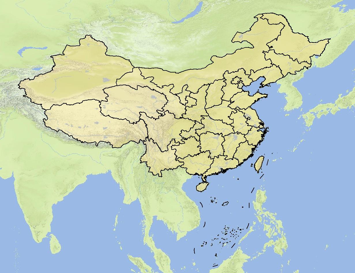 使用中国地图的正确姿势 - 知乎