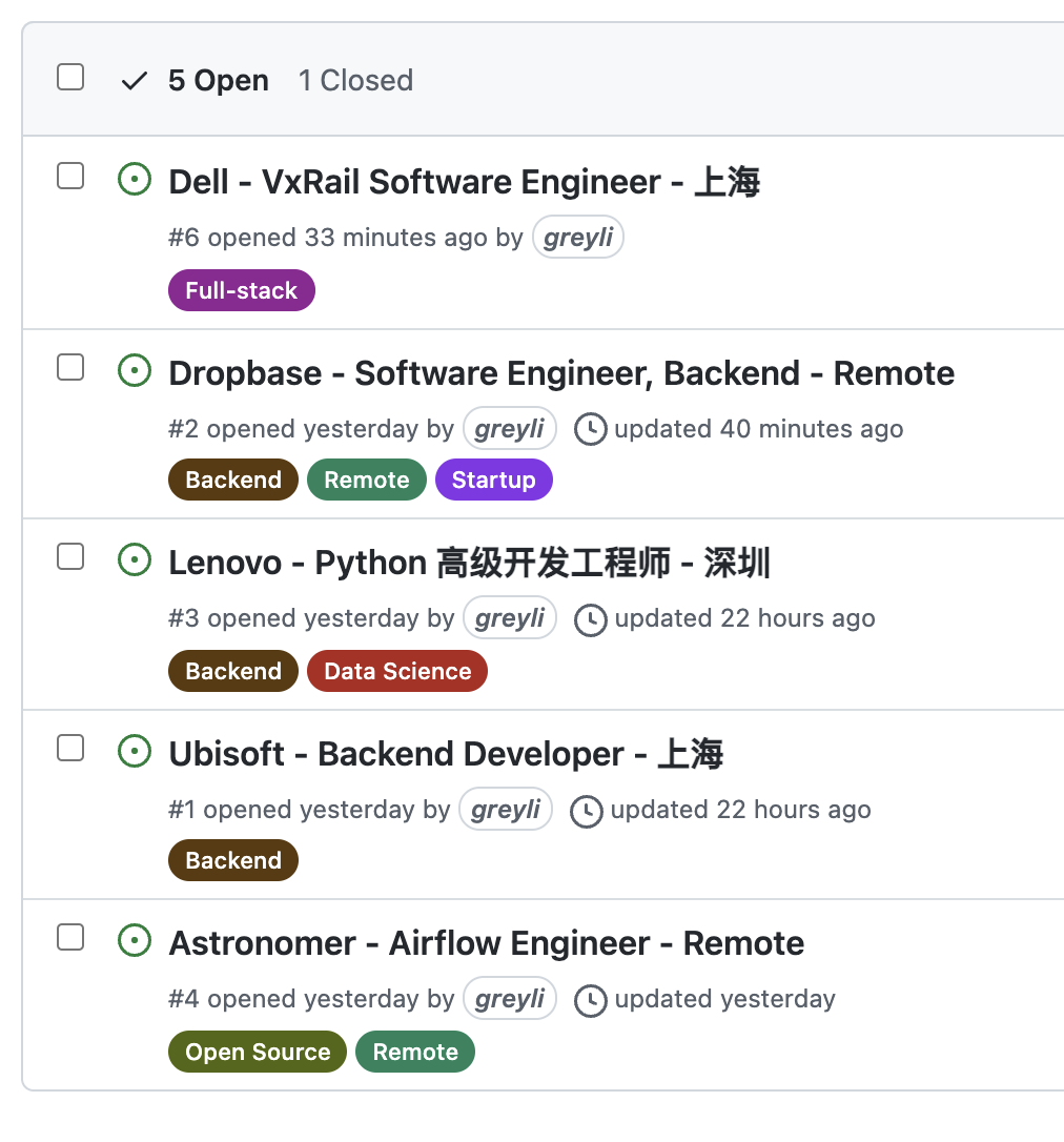 Flask 工作机会分享 知乎