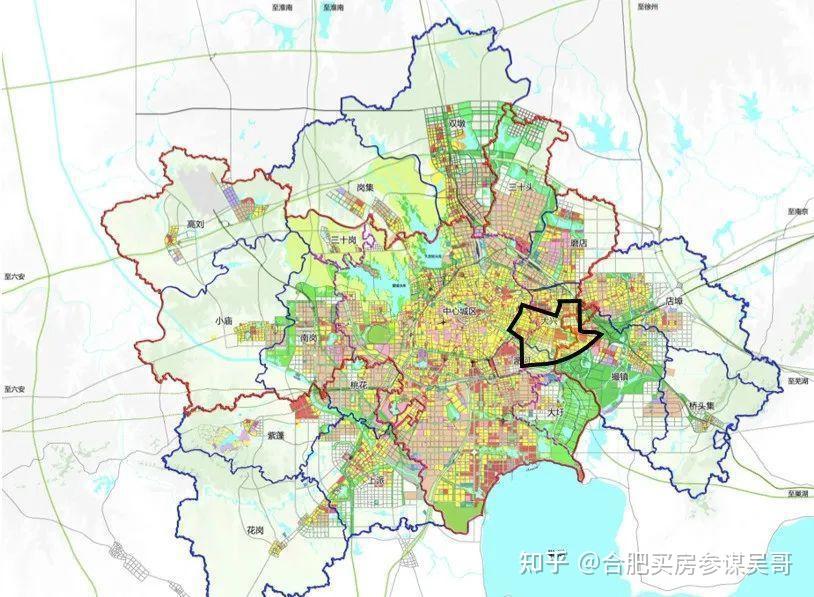 合肥东部新中心位于合肥主城区东部,以瑶海老工业区为核心,横跨瑶海