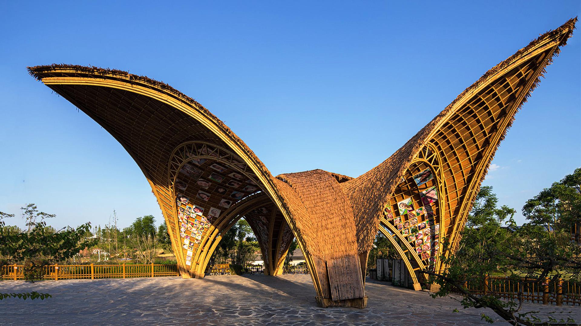 竹编建筑与传统竹建筑的区别和案例鉴赏(设计 建造)境道原竹 - 知乎