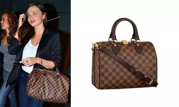 Miranda-Kerr-with-Louis-Vuitton-Speedy-25-Empreinte-bag