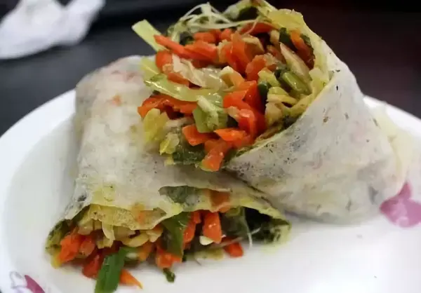 在泉州吃润饼菜