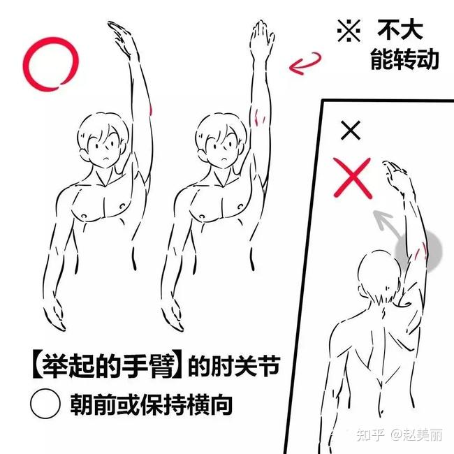 绘画教程人体画不好手臂是关键超实用手臂画法教程