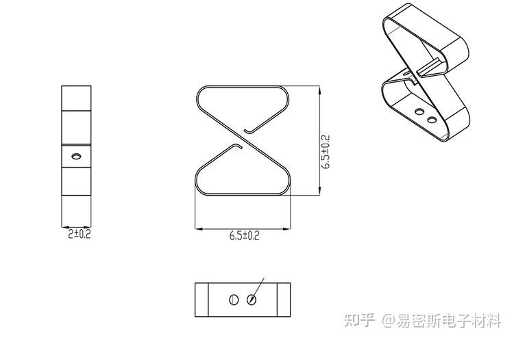 PCB板接地SMD弹片镀金用于仪器仪表0.1*6.5*6.5*2.0 - 知乎