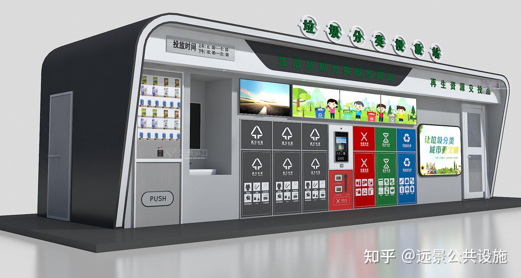 智能垃圾分类房与您共建绿色环保社会