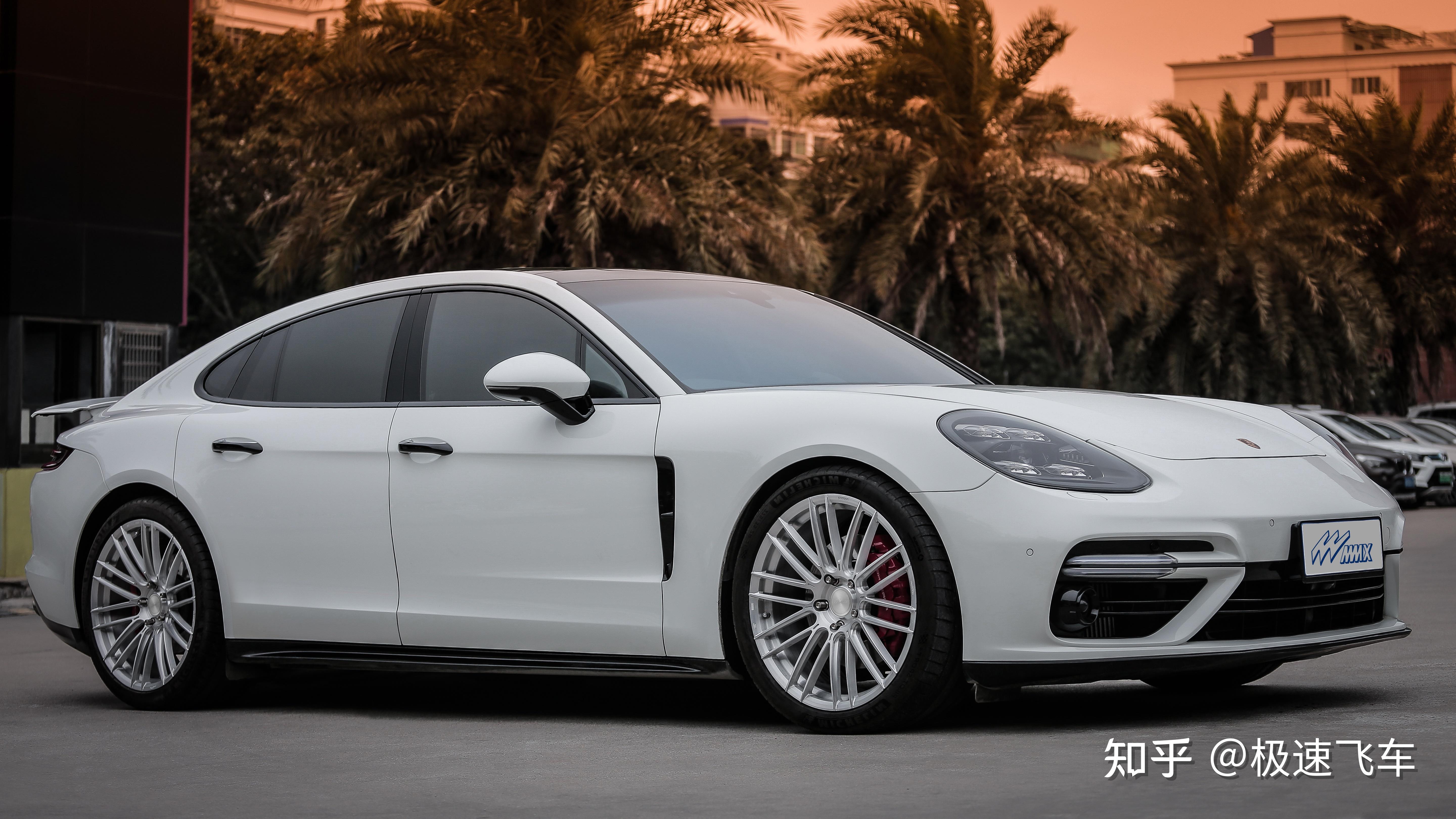 mmx轮毂邂逅了日落下保时捷帕拉梅拉