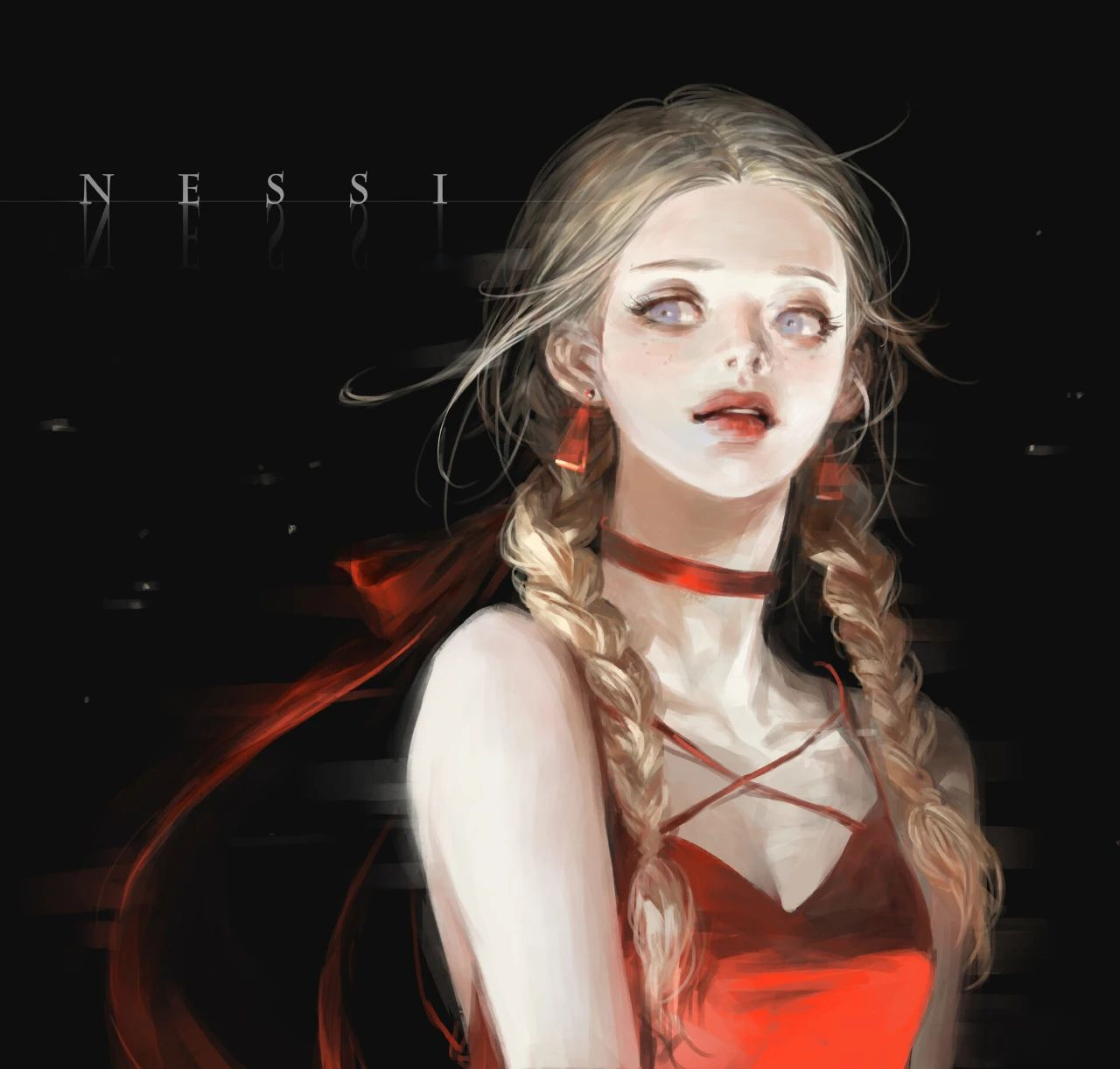 性感炸弹韩国画师nessi插画作品欣赏