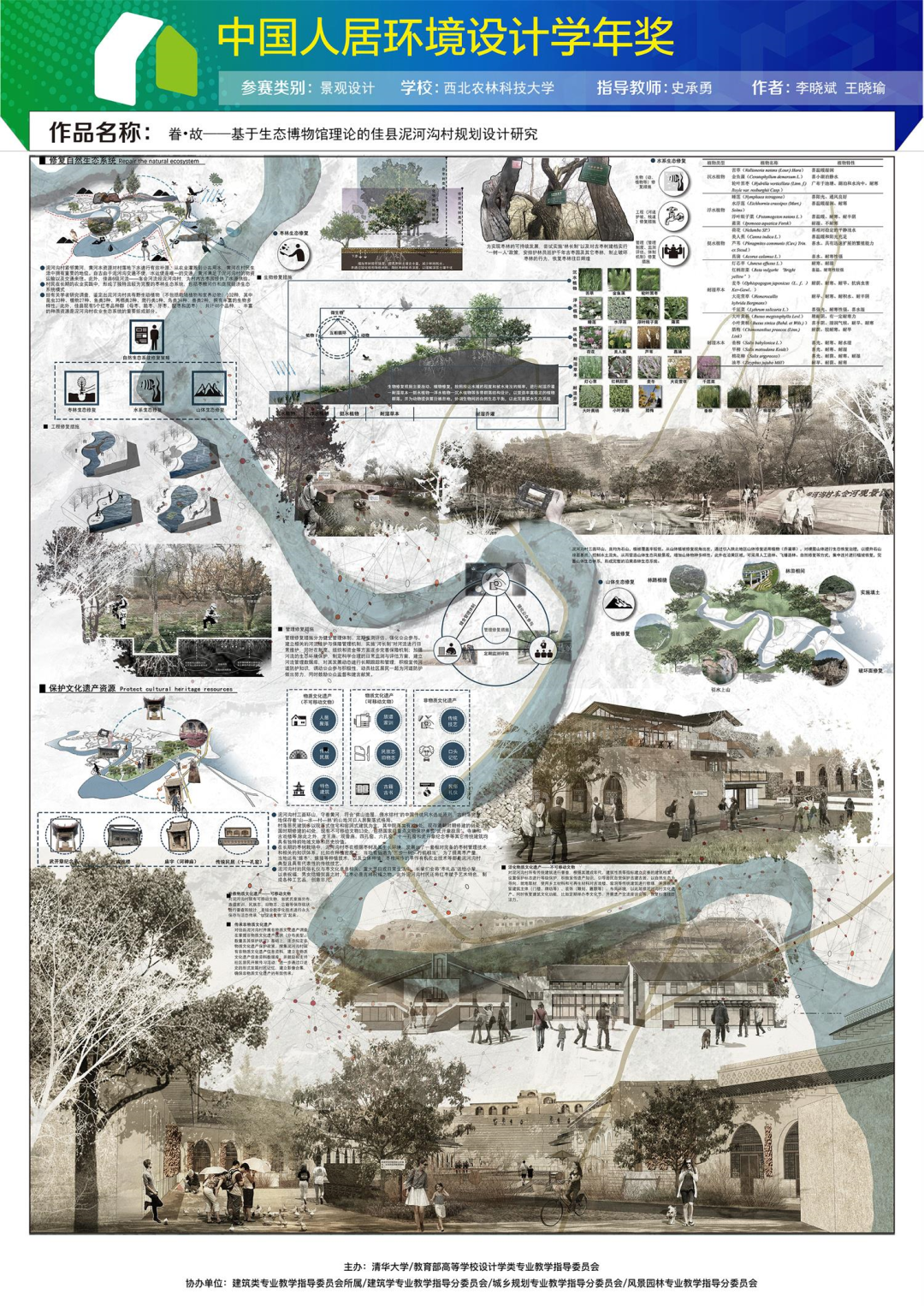 建环考研,2021年中国人居环境设计学年奖景观设计类别获奖作品展 - 知乎