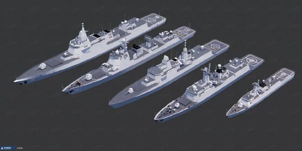 中国护卫舰一览表图片
