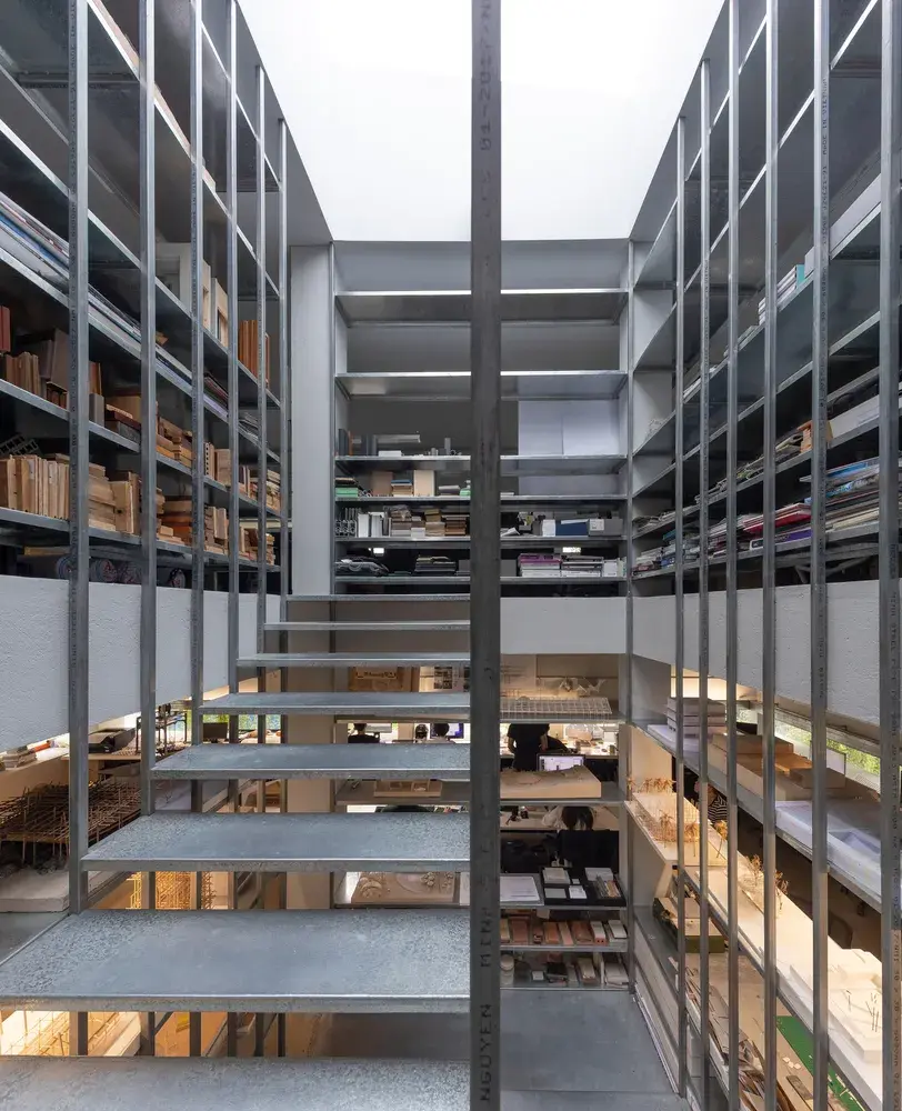 在工作室的设计中,创意的效率和表现是最优先考虑的,为此,mia构想了一