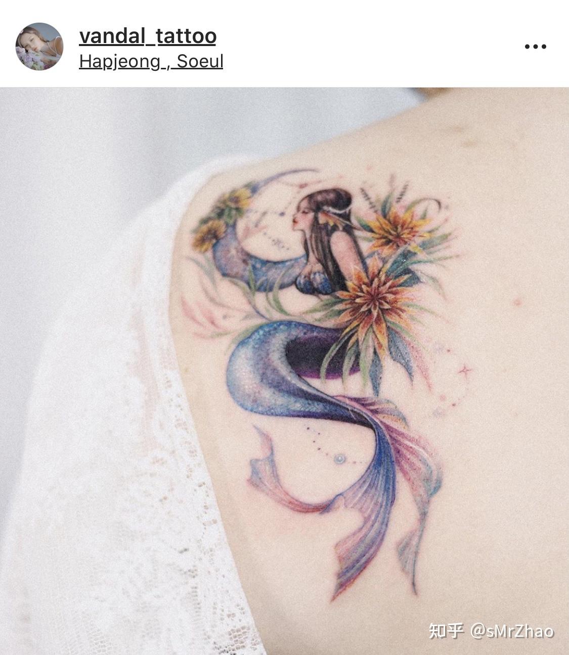 唯美,清新,自然,精致,温柔,活泼,是一款仙女都爱的甜美纹身