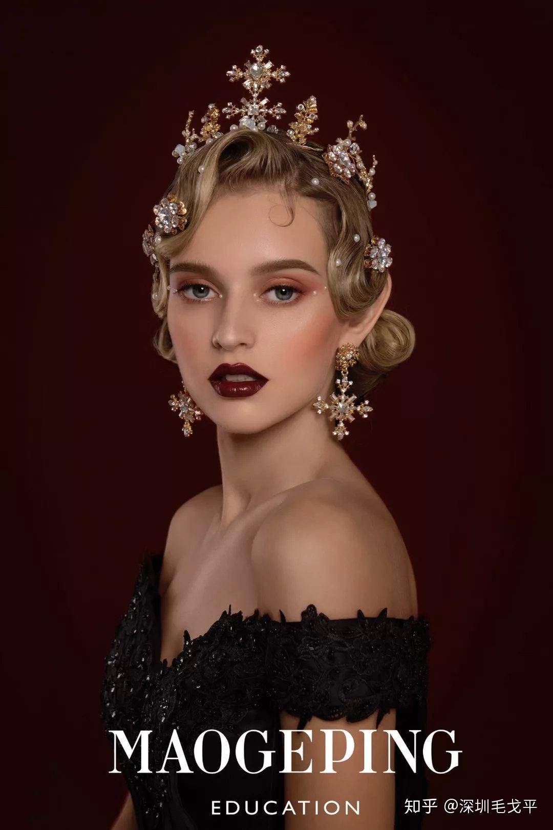 复古新娘造型演绎高贵冷艳