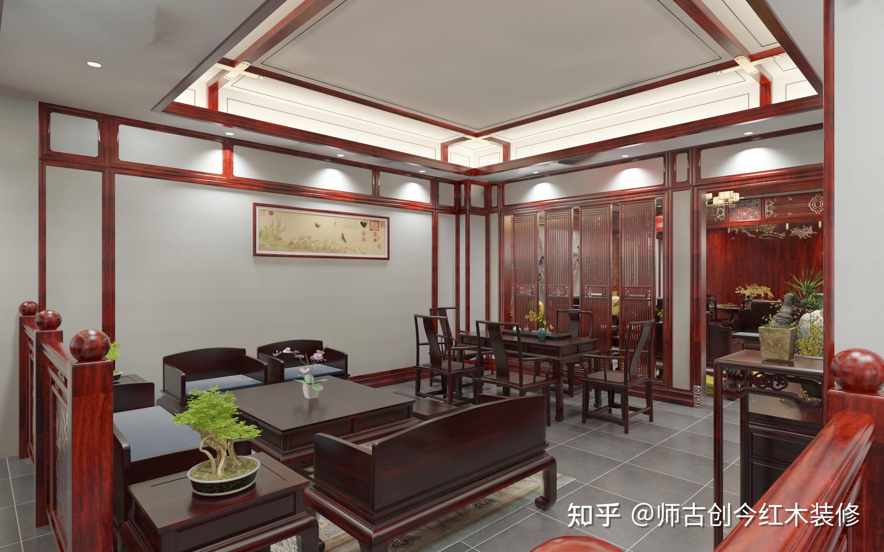 中式红木装修,具有东方神韵的一种风格装修 - 知乎