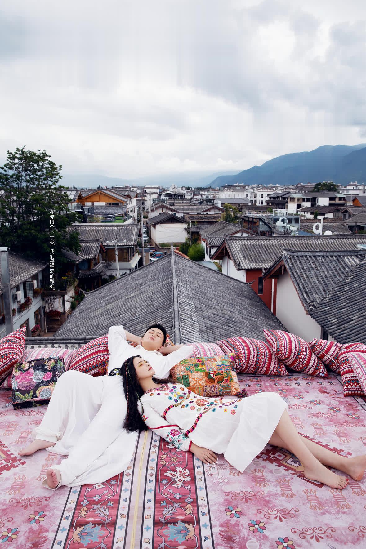 云南旅拍大理丽江拍婚纱照值得去的古镇