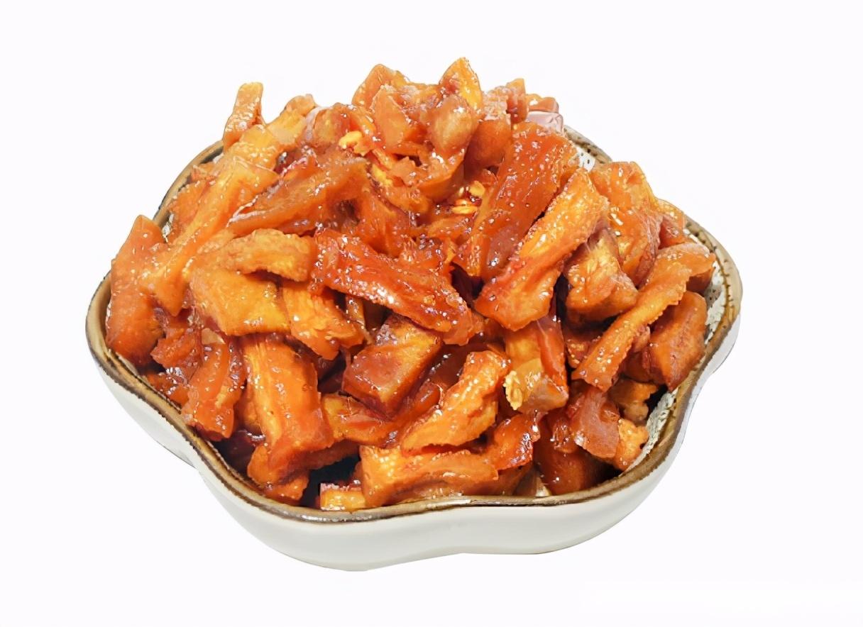 广西横县最有名的酱菜特产"木瓜丁",香辣脆口,你吃过么?