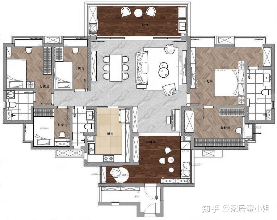 装修案例分享丨美式风格+复古混搭,存一个理想之家 - 知乎