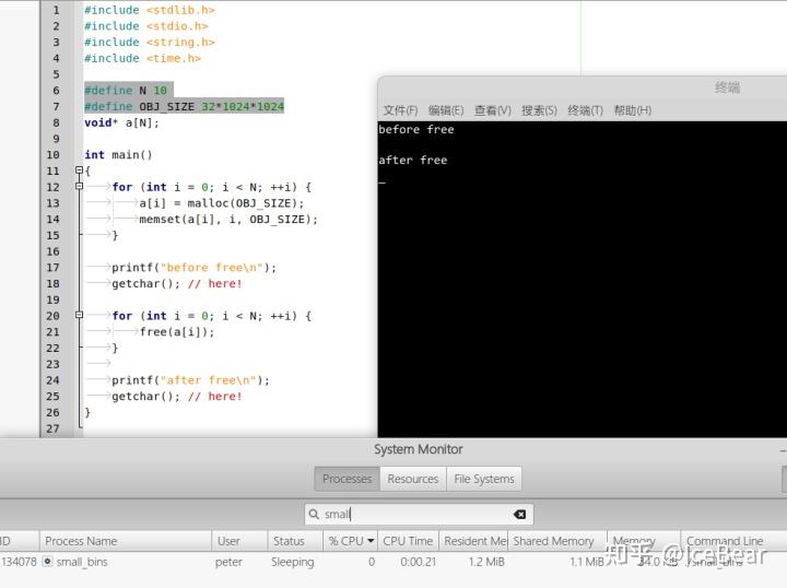 Linux 下 malloc 的小对象分配缓冲机制对 bench 的结果误导 - 知乎