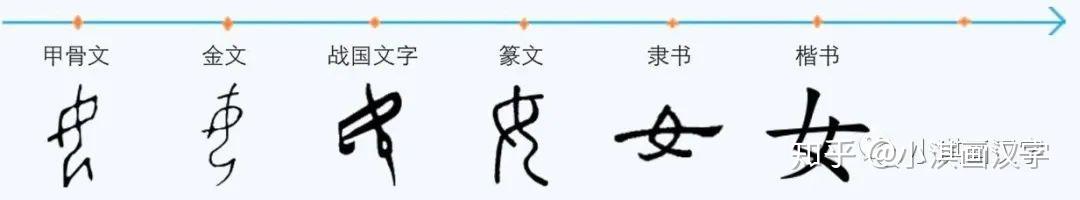 “女”字，来源于什么样的女子？？？ - 知乎